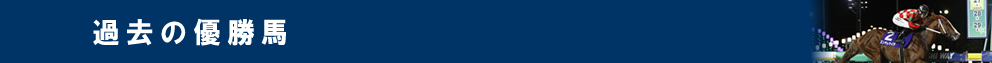 過去の優勝馬