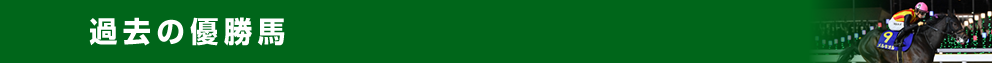過去の優勝馬