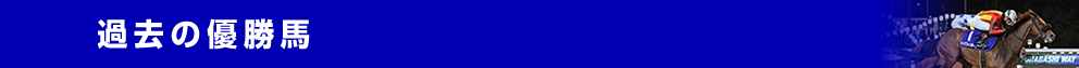 過去の優勝馬