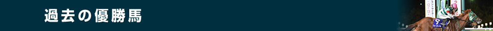 過去の優勝馬