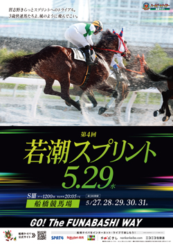 第4回　若潮スプリント（SIII）ポスター