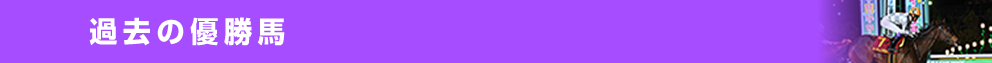 過去の優勝馬